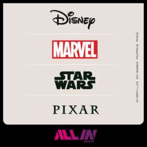 ALL IN - Disney-Marvel-Star Wars-Pixar